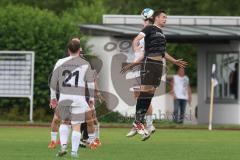 Bezirksliga - Saison 2025/26- TSV Gaimersheim - TSV Rohrbach - Dennis Hüttinger (Nr.7 - TSV Gaimersheim) - Michael Humbach schwarz Rohrbach - Foto: Meyer Jürgen