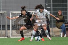 2. Bundesliga Frauen - Saison 2023/24 - FC Ingolstadt 04 Frauen - Borussia Mönchen Gladbach - Melike Pekel (Nr.38 - FCI) - Corres Carolin weiss Gladbach - Foto: Meyer Jürgen