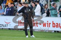Landesliga - Saison 2025/26 - SV Manching - TSV Dachau  - Cheftrainer Cüneyt Köz (SV Manching) - XXXXX - Foto: Meyer Jürgen