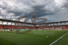 DFB Pokal; FC Ingolstadt 04 - SV Darmstadt 98; Wolken über dem Sportpark Stadion
