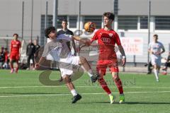 A-Junioren Bundesliga  - Saison 2023/24 - A-Junioren - FC Ingolstadt 04 - 1.FC Heidenheim - Luka Klanac (Nr.9 - FCI) - XXXXX - Foto: Meyer Jürgen