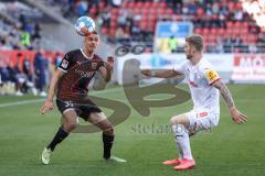 2.BL; FC Ingolstadt 04 - Holstein Kiel; Filip Bilbija (35, FCI) Mühling Alexander (8 Kiel)