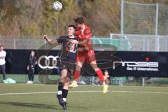 Bayernliga Süd - Saison 2022/2023 - FC Ingolstadt 04 -  TSV 1882 Landsberg - Krupa Jeroen (Nr.17 - Fc Ingolstadt 04 II) - Holdenrieder Maximilian #14 Landsberg - Foto: Meyer Jürgen