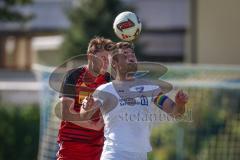 Kreisliga - Saison 2026/27 - TSV Großmehring - SV Kasing - Nico Grünleitner rot Kasing - Sebastian Eisenberger weiss Großmehring - Foto: Meyer Jürgen