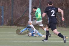 Bezirksliga - Saison 2025/26 - FC Fatih Ingolstadt - TSV 54 - DJK München - Murat Sucuoglu (Nr.9 - FC Fatih) mit dem 1:1 Ausgleichstreffer - Markus Blohmann TW München - jubel  - XXXXX - Foto: Meyer Jürgen