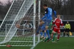 2.BL; Testspiel; FC Ingolstadt 04 - Würzburger Kickers; Tor Jubel Treffer Filip Bilbija (35, FCI) 2:1 Torwart Bonmann Hendrik (1 FWK)