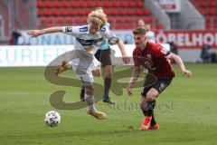 3. Liga - FC Ingolstadt 04 - Waldhof Mannheim - Stefan Kutschke (30, FCI) Verlaat Jesper (4 Mannheim)