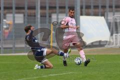 Bezirksliga - Saison 2025/26- TSV Gaimersheim - SpVgg Kammerberg - Nicolae Nechita (Nr.19 - TSV Gaimersheim) - Domenik Kaiser blau Kammerberg - Foto: Meyer Jürgen