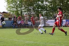 Kreisklasse - Saison 2023/24 - SV Stammham - SV Buxheim-  - Jordan Frey weiss Buxheim - Christian Rößler
 rot Stammham - Foto: Meyer Jürgen