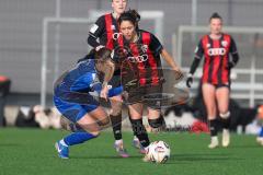 ***2. Bundesliga Frauen - Saison 2025/26 - FC Ingolstadt 04 Frauen - SV Meppen - Annika Kömm (Nr.25 - FC Ingolstadt Frauen I) - Bleil Marie blau Meppen - Foto: Meyer Jürgen