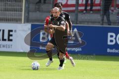 3.Liga - Saison 2022/2023 - SC Freiburg II - FC Ingolstadt 04 -  Valmir Sulejmani (Nr.7 - FCI) - - Foto: Meyer Jürgen