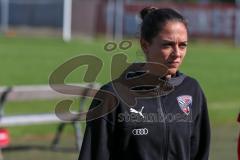 A - Junioren Bundesliga Süd/Südwest -  Saison 2021/2022 - FC Ingolstadt 04 - Karlsruher SC - Sabrina Wittmann Trainerin FCI - Foto: Meyer Jürgen