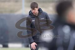 Bayernliga Nord - Saison 2023/24 - FC Ingolstadt 04 II - SC Eltersdorf- Thomas Karg Trainer (FCI) - ärgert sich - XXXXX - Foto: Meyer Jürgen