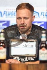 3. Liga; FC Hansa Rostock - FC Ingolstadt 04; Interview Pressekonferenz Cheftrainer Daniel Brinkmann (HR)