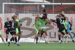 2023_12_10 - 2. Bundesliga - Saison 2023/24 - FC Ingolstadt 04 Frauen - VFL Wolfsburg - Lamontana Charon grün Wolfsburg - Samantha Stiglmair (Nr.27 - FCI Frauen) - Foto: Meyer Jürgen