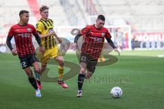 3. Liga; FC Ingolstadt 04 - Borussia Dortmund II; Felix Keidel (43, FCI) Marcel Costly (22, FCI) Tom Alexander Rothe (36 BVB)