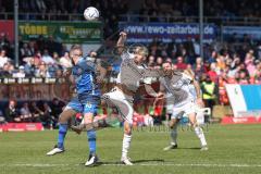 3. Liga; SV Meppen - FC Ingolstadt 04; Zweikampf Kampf um den Ball Thomas Rausch (45, FCI) Ballmert Markus (15 SVM)