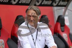 3.Liga - Saison 2023/2024 - FC Ingolstadt 04 -  1. FC Saarbrücken - Geschäftsführer Sport und Kommunikation Dietmar Beiersdorfer (FCI) - Foto: Meyer Jürgen