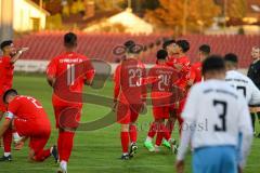 Bayernliga - U17 - Saison 2022/2023 - FC Ingolstadt 04 -  1860 München - Der 1:0 Führungstreffer durch Zeitler Deniz rot FCI - - Jubel - Foto: Meyer Jürgen