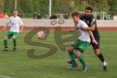 Kreisliga - FC Fatih Ingolstadt - FC Gerolfing - Aycan Korkmaz schwarz #10 Fatih - Philipp Haunschild weiss Gerolfing - Foto: Jürgen Meyer