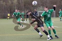 Kreisliga - Saison 2023/24 - FC Fatih Ingolstadt - SV Denkendorf - Ostap Nechaj grün Denkendorf - Umut Yürükal schwarz Fatih  - Foto: Meyer Jürgen