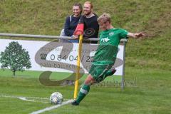 Bezirksliga Oberbayern Nord - Saison 2020/21 - SV Kasing - SV Manching - Rainer Meisinger grün Manching - Foto: Jürgen Meyer