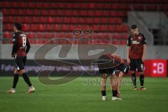 3. Liga - Saison 2026/27 - FC Ingolstadt 04 - TSG Hoffenheim II - Hängende Köpfe - Das Spiel ist aus  - Foto: Meyer Jürgen