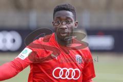 A - Junioren Bundesliga Süd/Südwest -  Saison 2021/2022 - FC Ingolstadt 04 - Eintracht Frankfurt - Madougou Ibrahim (#9 FCI) - Foto: Meyer Jürgen