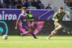 3. Liga; Erzgebirge Aue - FC Ingolstadt 04; Fabisch Jonah (20 Aue) Emre Gül (5, FCI)