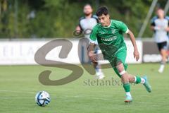 Bezirksliga - Saison 2025/26 - FC Gerolfing - TSV Ober./Unterh.stadt - Ahmet Altay grün Gerolfing - XXXXX - Foto: Meyer Jürgen