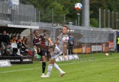 2.BL; SV Sandhausen - FC Ingolstadt 04 - Michael Heinloth (17, FCI) Sicker Arne (27 SVS)