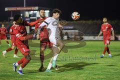 Toto-Pokal; 
Türkgücü München - FC Ingolstadt 04; Zweikampf Kampf um den Ball Ognjen Drakulic (30, FCI) Amdouni, Jusuf (18 TGM)