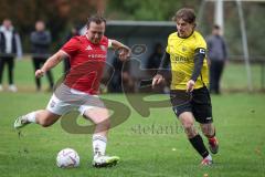 A-Klasse -  Saison 2026/27 - TSV Unsernherrn - FC Wackerstein/Dünzing - Jonas Lechner gelb Wackerstein/Dünzing - Bastian Steffen rot Unsernherrn - Foto: Meyer Jürgen