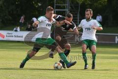 Kreisliga - SV Manching II — FC Fatih Spor Ingolstadt -  Muhammed Karaca schwarz Manching - Foto: Jürgen Meyer