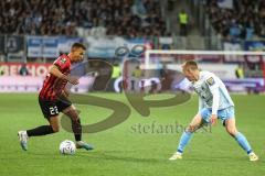 3. Liga; FC Ingolstadt 04 - TSV 1860 München; Marcel Costly (22, FCI) Greilinger Fabian (11 TSV)