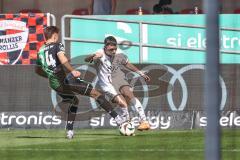 3. Liga; FC Ingolstadt 04 - Hannover 96 II; Felix Keidel (43, FCI) Kalem Robin (24 H96)