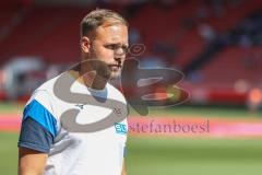 3. Liga; FC Ingolstadt 04 - FC Hansa Rostock; vor dem Spiel Cheftrainer Daniel Brinkmann (HR)