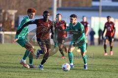 3. Liga; Testspiel; SpVgg Greuther Fürth - FC Ingolstadt 04 - Daouda Beleme (9, FCI) Raphael Adiele (38 SpVgg) Mhamdi Oualid (3 SpVgg)