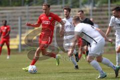 Bayernliga Nord - Saison 2023/24 - FC Ingolstadt 04 II - TSV Abtswind - Aurel Kuqanaj (Nr.20 - FCI) - XXXXX - Foto: Meyer Jürgen