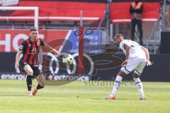 3. Liga; FC Ingolstadt 04 - Arminia Bielefeld; Felix Keidel (43, FCI) Sarenren Bazee Noah Joel (37 AB)