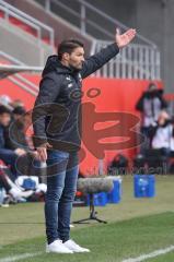 3.Liga - Saison 2022/2023 - FC Ingolstadt 04 -  - FC Freiburg II - Cheftrainer Guerino Capretti  (FCI) - Foto: Meyer Jürgen