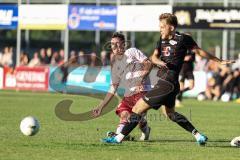 Toto Pokal; TSV Landsberg - FC Ingolstadt 04; Zweikampf Kampf um den Ball Max Besuschkow (17, FCI)