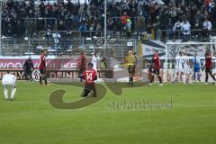 3.Liga - Saison 2022/2023 - SV 07 Elversberg - FC Ingolstadt 04 - Das Spiel ist aus - Foto: Meyer Jürgen