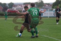Bezirksliga - Saison 2024/25- TSV Gaimersheim - FC Gerolfing - Denis Janjic (Nr.31 - TSV Gaimersheim) - David Simm (Nr.19 - FC Gerolfing) - Foto: Meyer Jürgen