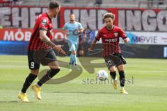 3.Liga - Saison 2022/2023 - FC Ingolstadt 04 -  SV Wehen Wiesbaden - Jalen Hawkins (Nr.20 - FCI) - Foto: Meyer Jürgen