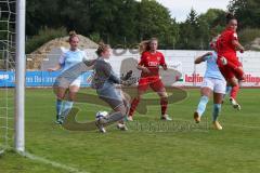 2. Frauen-Bundesliga - Saison 2021/2022 - FC Ingolstadt 04 - Bor. Bocholt - Uzungüney Ebru (#4 FCI) - Doege Leonie Torwart BocholtFoto: Meyer Jürgen