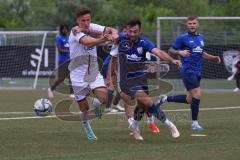 Freundschaftsspiel - Saison 2024/25 - FC Ingolstadt 04 II - TSV Rain/Lech  - Din Alajbegovic (Nr.20 - FCI U21) - Miskovic Marko blau links Rain/Lech - Foto: Meyer Jürgen