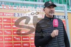 3. Liga; TSV Havelse - FC Ingolstadt 04; vds#Interview Cheftrainer Achim Beierlorzer (FCI)