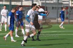 AUDI - Schanzer Amateur Cup - Finale- Saison 2024/25 - SV Hundszell - SV Menning - Stefan Härdl weiss Hundszell mit dem 1:1 Ausgleichstreffer - jubel  - Foto: Meyer Jürgen
