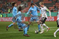 U 21-Länderspiel Deutschland – San Marino; Jonathan Burkhardt (1 GER) Zweikampf Kampf um den Ball